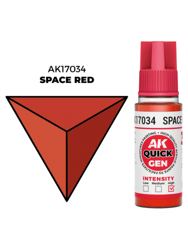 AK Quick Gen (Space Red) - farba kontrastowa, kosmiczna czerwień