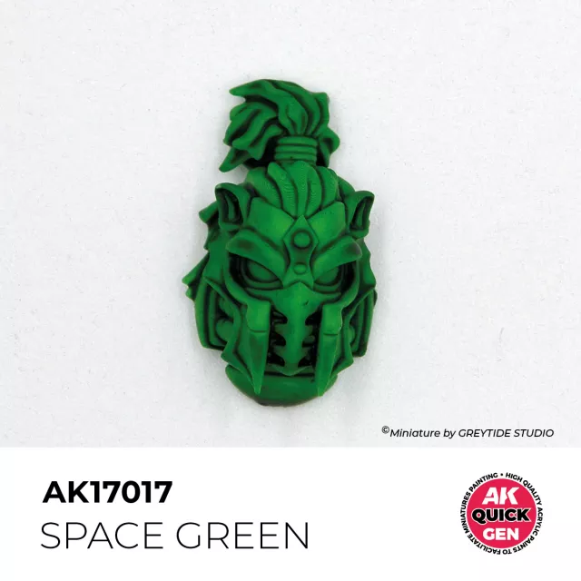 AK Quick Gen (Space Green) - farba kontrastowa, kosmiczna zieleń - AK-Interactive