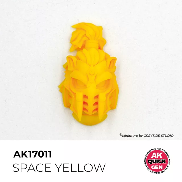 AK Quick Gen (Space Yellow) - farba kontrastowa, kosmiczny żółty - AK-Interactive
