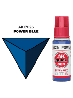 AK Quick Gen (Power Blue) - farba kontrastowa, wyrazisty błękit