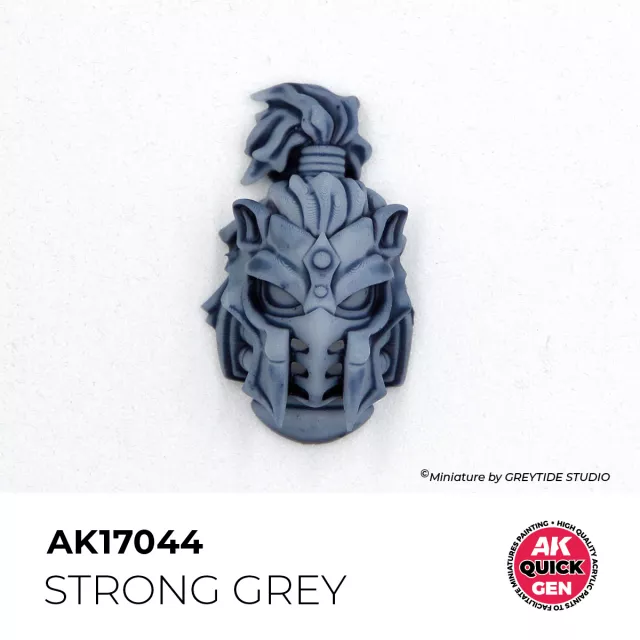 AK Quick Gen (Strong Grey) - farba kontrastowa, wyrazista szarość - AK-Interactive