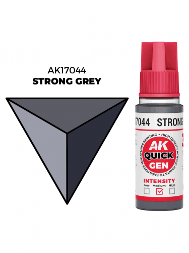 AK Quick Gen (Strong Grey) - farba kontrastowa, wyrazista szarość