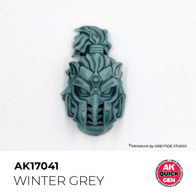 AK Quick Gen (Winter Grey) - farba kontrastowa, zimowa szarość - AK-Interactive