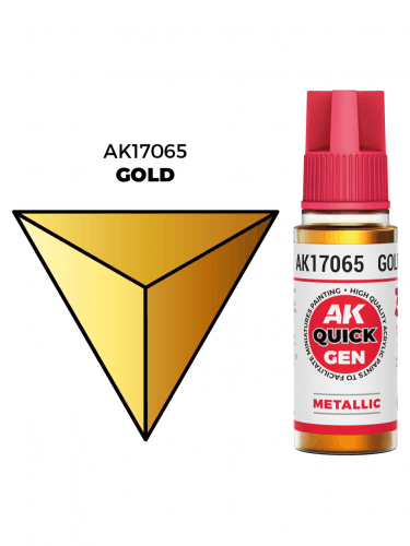AK Quick Gen (Gold) - farba kontrastowa, złota