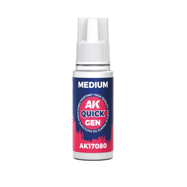 AK Quick Gen (Medium) - medium do farb akrylowych - AK-Interactive