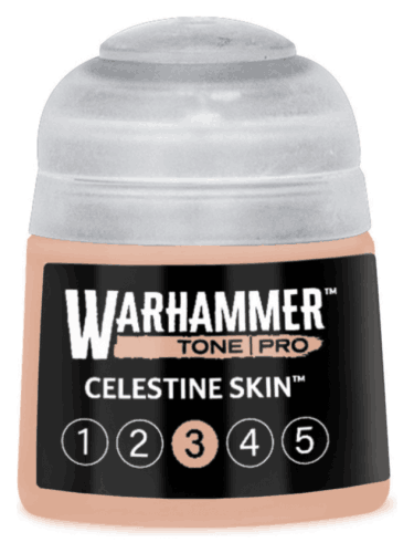 Farba bazowa Warhammer Tone Pro (Celestine Skin 3) - beżowy
