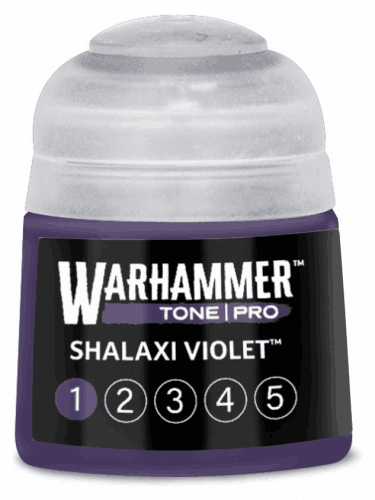 Farba bazowa Warhammer Tone Pro (Shalaxi Violet 1) - bladoliliowy