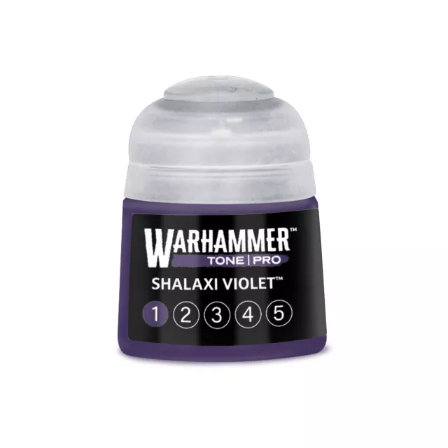 Farba bazowa Warhammer Tone Pro (Shalaxi Violet 1) - bladoliliowy - Warhammer Colour