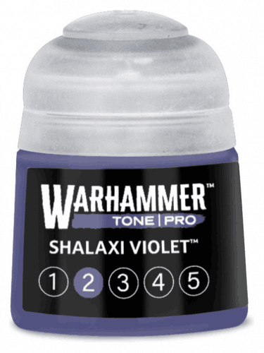 Farba bazowa Warhammer Tone Pro (Shalaxi Violet 2) - bladoliliowy