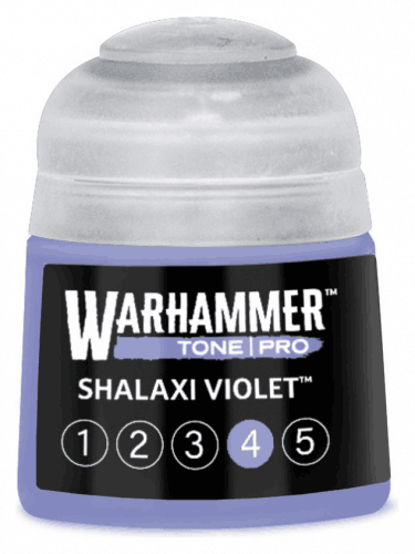 Farba bazowa Warhammer Tone Pro (Shalaxi Violet 4) - bladoliliowy