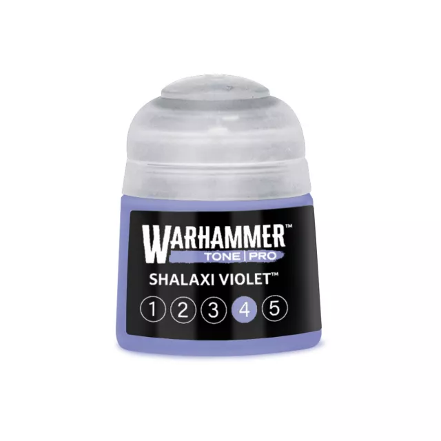 Farba bazowa Warhammer Tone Pro (Shalaxi Violet 4) - bladoliliowy - Warhammer Colour