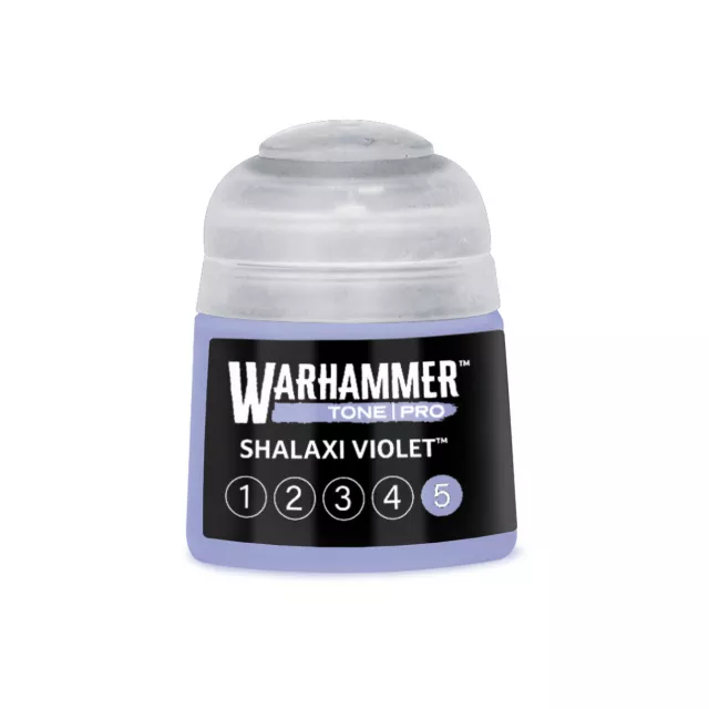 Farba bazowa Warhammer Tone Pro (Shalaxi Violet 5) - bladoliliowy - Warhammer Colour