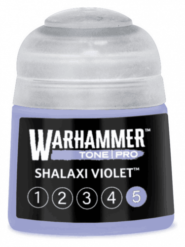 Farba bazowa Warhammer Tone Pro (Shalaxi Violet 5) - bladoliliowy