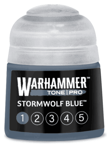 Farba bazowa Warhammer Tone Pro (Stormwolf Blue 1) - bladoniebieski