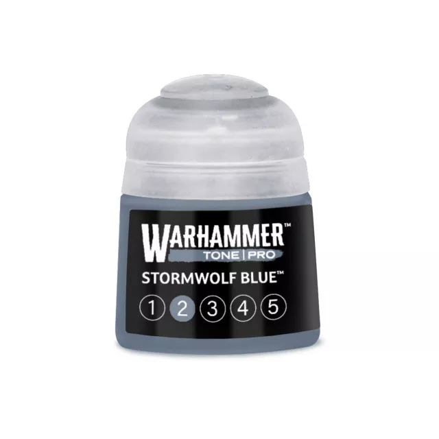 Farba bazowa Warhammer Tone Pro (Stormwolf Blue 2) - bladoniebieski - Warhammer Colour