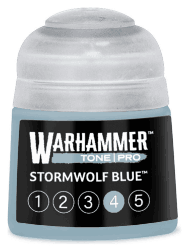 Farba bazowa Warhammer Tone Pro (Stormwolf Blue 4) - bladoniebieski