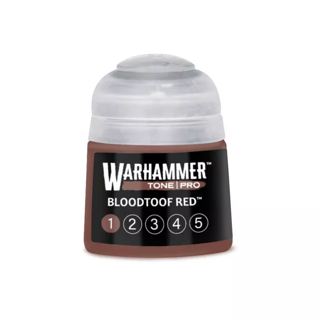 Farba bazowa Warhammer Tone Pro (Bloodtoof Red 1) - czerwony - Warhammer Colour