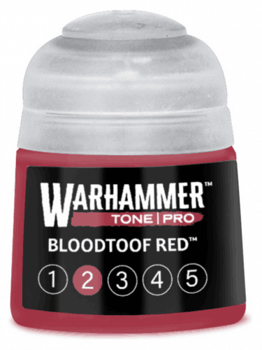Farba bazowa Warhammer Tone Pro (Bloodtoof Red 2) - czerwony