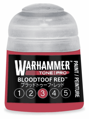 Farba bazowa Warhammer Tone Pro (Bloodtoof Red 3) - czerwony