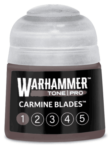 Farba bazowa Warhammer Tone Pro (Carmine Blades 1) - czerwony