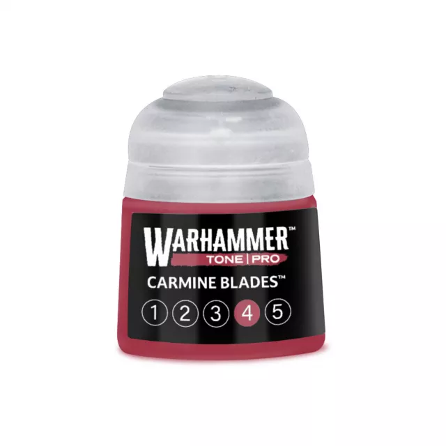 Farba bazowa Warhammer Tone Pro (Carmine Blades 4) - czerwony - Warhammer Colour