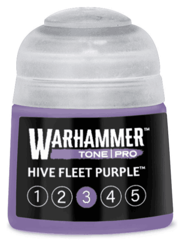 Farba bazowa Warhammer Tone Pro (Hive Fleet Purple 3) - fioletowy