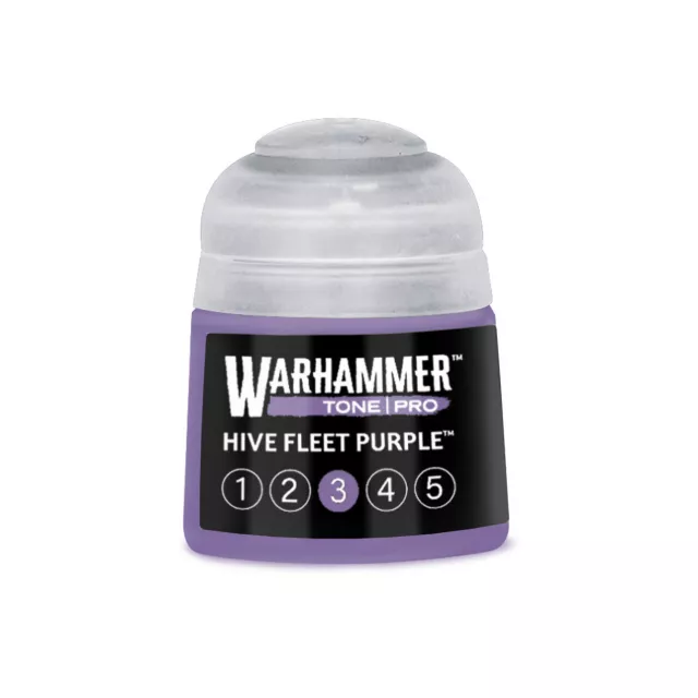 Farba bazowa Warhammer Tone Pro (Hive Fleet Purple 3) - fioletowy - Warhammer Colour