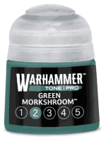 Farba bazowa Warhammer Tone Pro (Green Morkshroom 2) - miętowo zielony