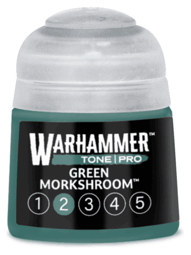 Farba bazowa Warhammer Tone Pro (Green Morkshroom 2) - miętowo zielony