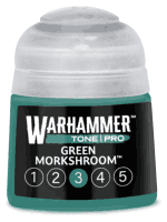 Farba bazowa Warhammer Tone Pro (Green Morkshroom 3) - miętowo zielony