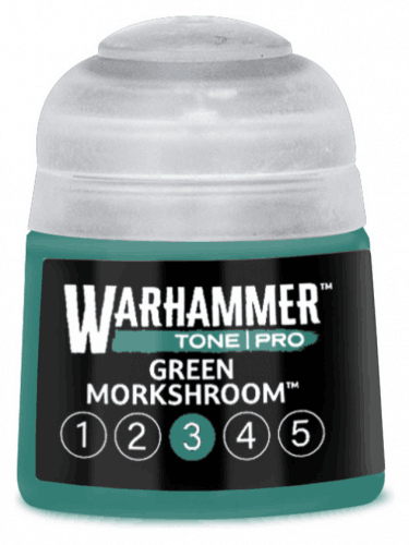 Farba bazowa Warhammer Tone Pro (Green Morkshroom 3) - miętowo zielony