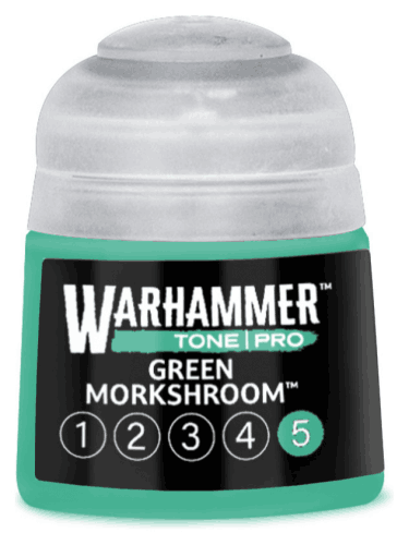Farba bazowa Warhammer Tone Pro (Green Morkshroom 5) - miętowo zielony