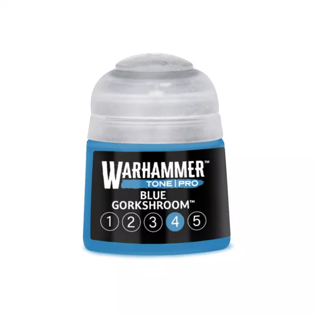 Farba bazowa Warhammer Tone Pro (Blue Gorkshroom 4) - niebieski - Warhammer Colour
