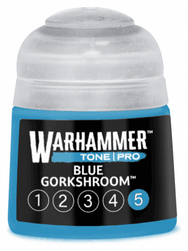 Farba bazowa Warhammer Tone Pro (Blue Gorkshroom 5) - niebieski