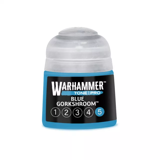 Farba bazowa Warhammer Tone Pro (Blue Gorkshroom 5) - niebieski - Warhammer Colour