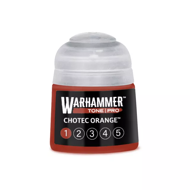 Farba bazowa Warhammer Tone Pro (Chotec Orange 1) - pomarańczowy - Warhammer Colour