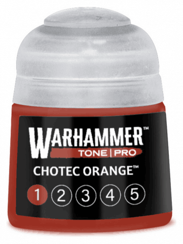 Farba bazowa Warhammer Tone Pro (Chotec Orange 1) - pomarańczowy