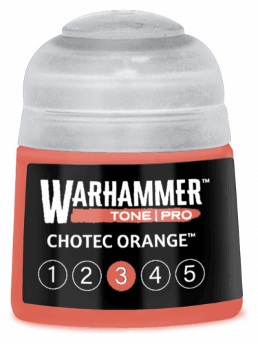 Farba bazowa Warhammer Tone Pro (Chotec Orange 3) - pomarańczowy