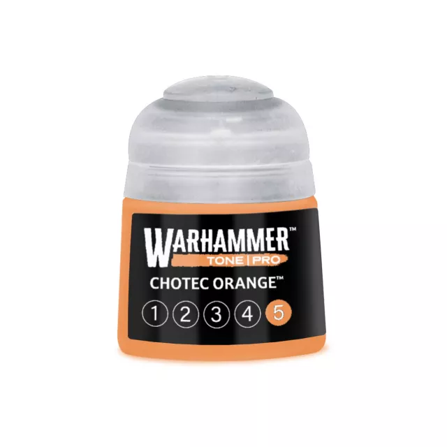 Farba bazowa Warhammer Tone Pro (Chotec Orange 5) - pomarańczowy - Warhammer Colour