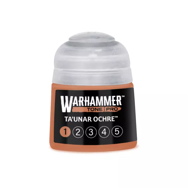 Farba bazowa Warhammer Tone Pro (Ta'unar Ochre 1) - pomarańczowy - Warhammer Colour