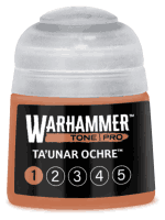 Farba bazowa Warhammer Tone Pro (Ta'unar Ochre 1) - pomarańczowy