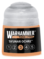 Farba bazowa Warhammer Tone Pro (Ta'unar Ochre 3) - pomarańczowy