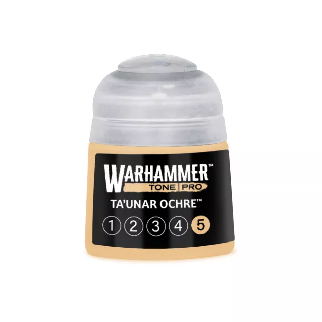 Farba bazowa Warhammer Tone Pro (Ta'unar Ochre 5) - pomarańczowy - Warhammer Colour