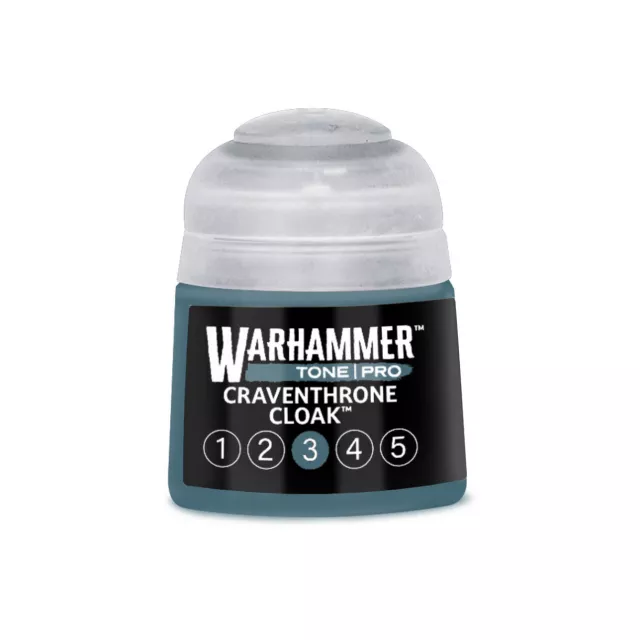 Farba bazowa Warhammer Tone Pro (Craventhrone Cloak 3) - petrolowy - Warhammer Colour