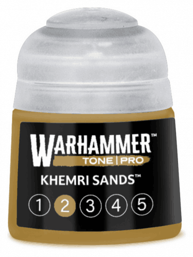 Farba bazowa Warhammer Tone Pro (Khemri Sands 2) - piaskowobrązowy
