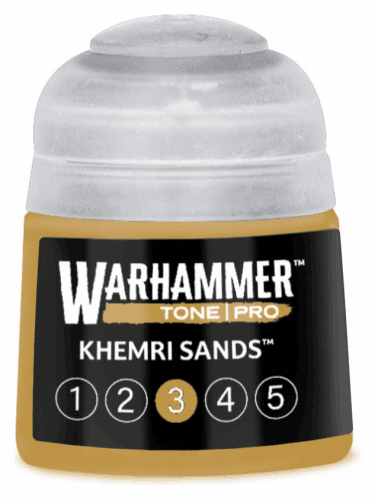 Farba bazowa Warhammer Tone Pro (Khemri Sands 3) - piaskowobrązowy
