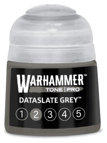 Farba bazowa Warhammer Tone Pro (Dataslate Grey 2) - szary
