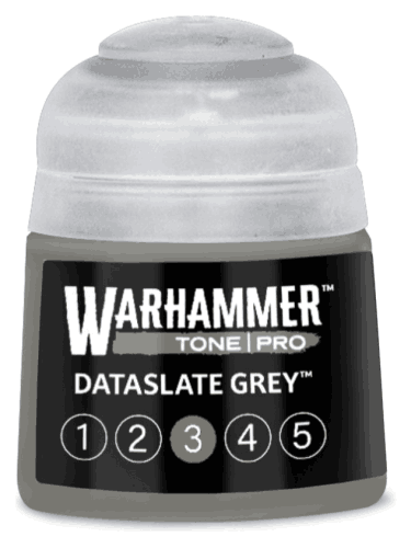 Farba bazowa Warhammer Tone Pro (Dataslate Grey 3) - szary