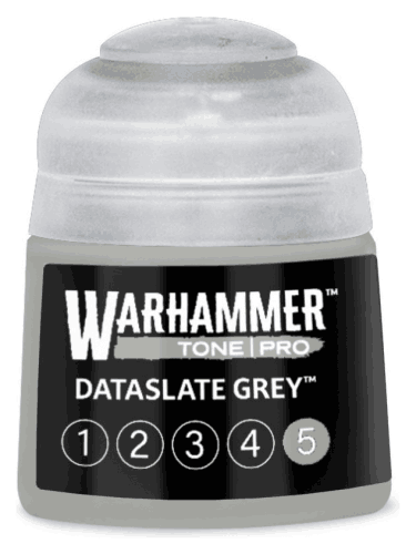 Farba bazowa Warhammer Tone Pro (Dataslate Grey 5) - szary