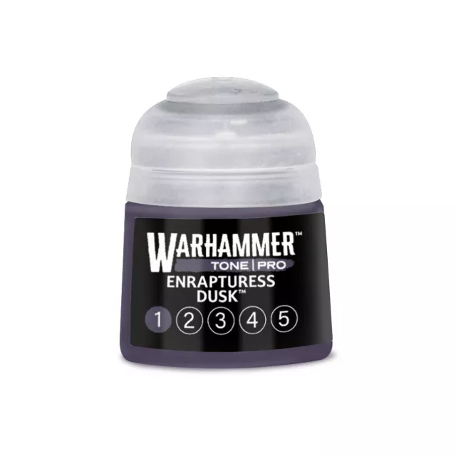 Farba bazowa Warhammer Tone Pro (Enrapturess Dusk 1) - szarofioletowy - Warhammer Colour